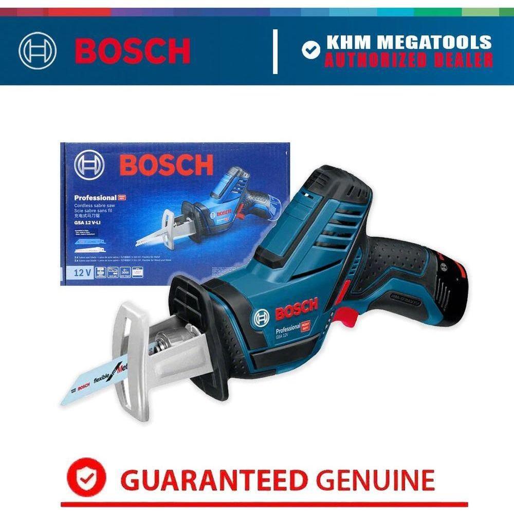 Bosch GSA 12 V-Li Cordless Reciprocating Saw 12V (Bare) | Bosch by KHM Megatools Corp. Bosch GSA 12 V-Li Cordless Reciprocating Saw 12V (Bare) | Bosch by KHM Megatools Corp.